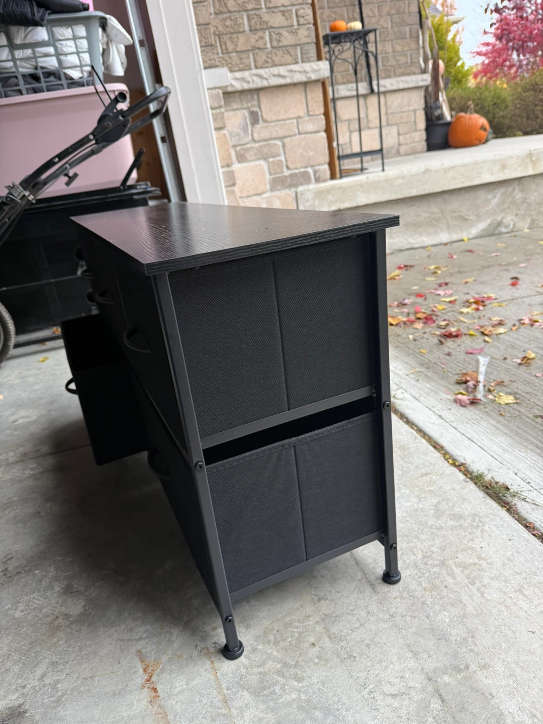 Black 5-Drawer Dresser - photo 4