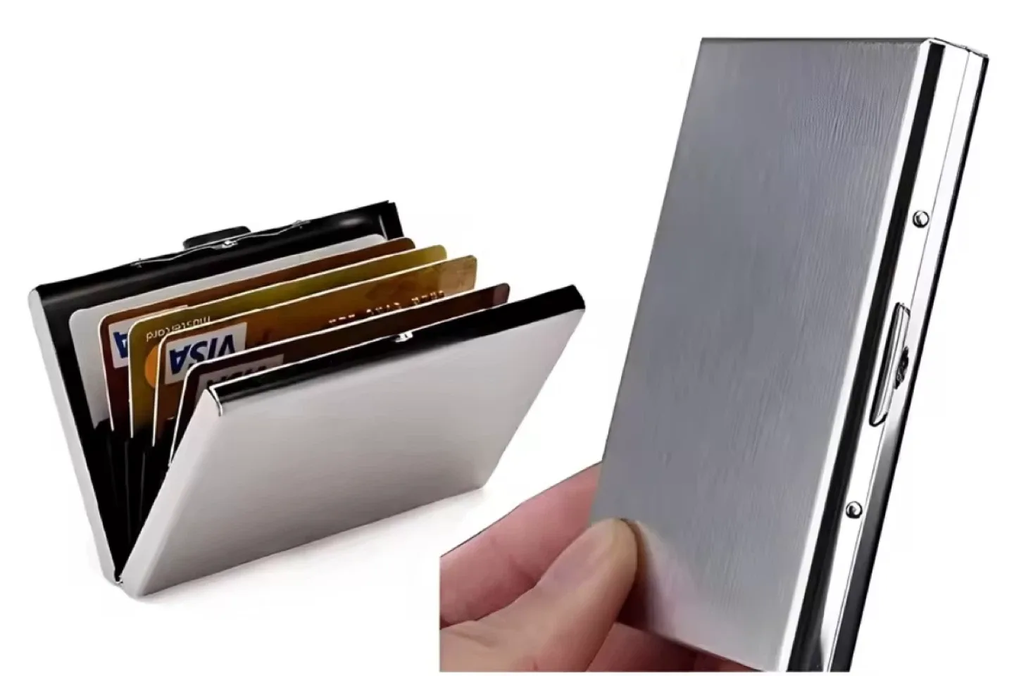 Card Holder anti theft stainless steel