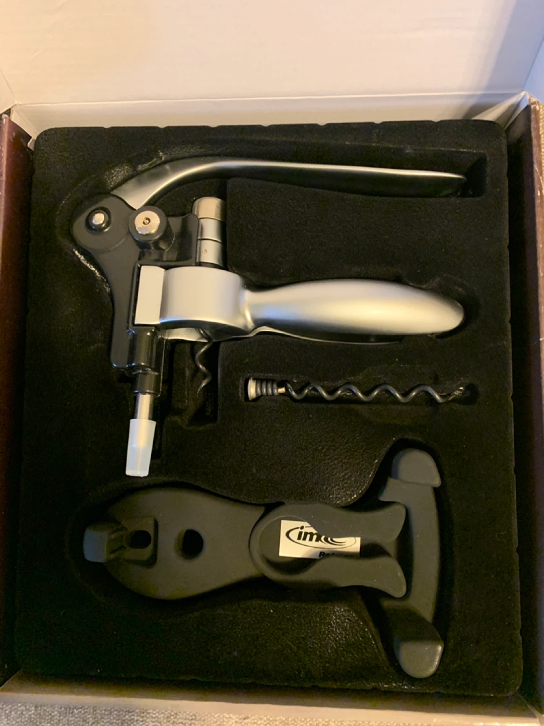 Wexford Steel CorkLift Wine Opener Set - New in Box! - photo 3