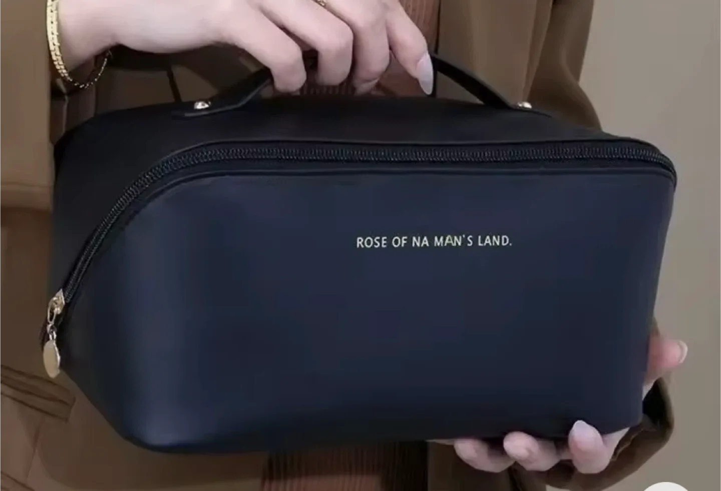 Rose of Na Man's Land Makeup Bag