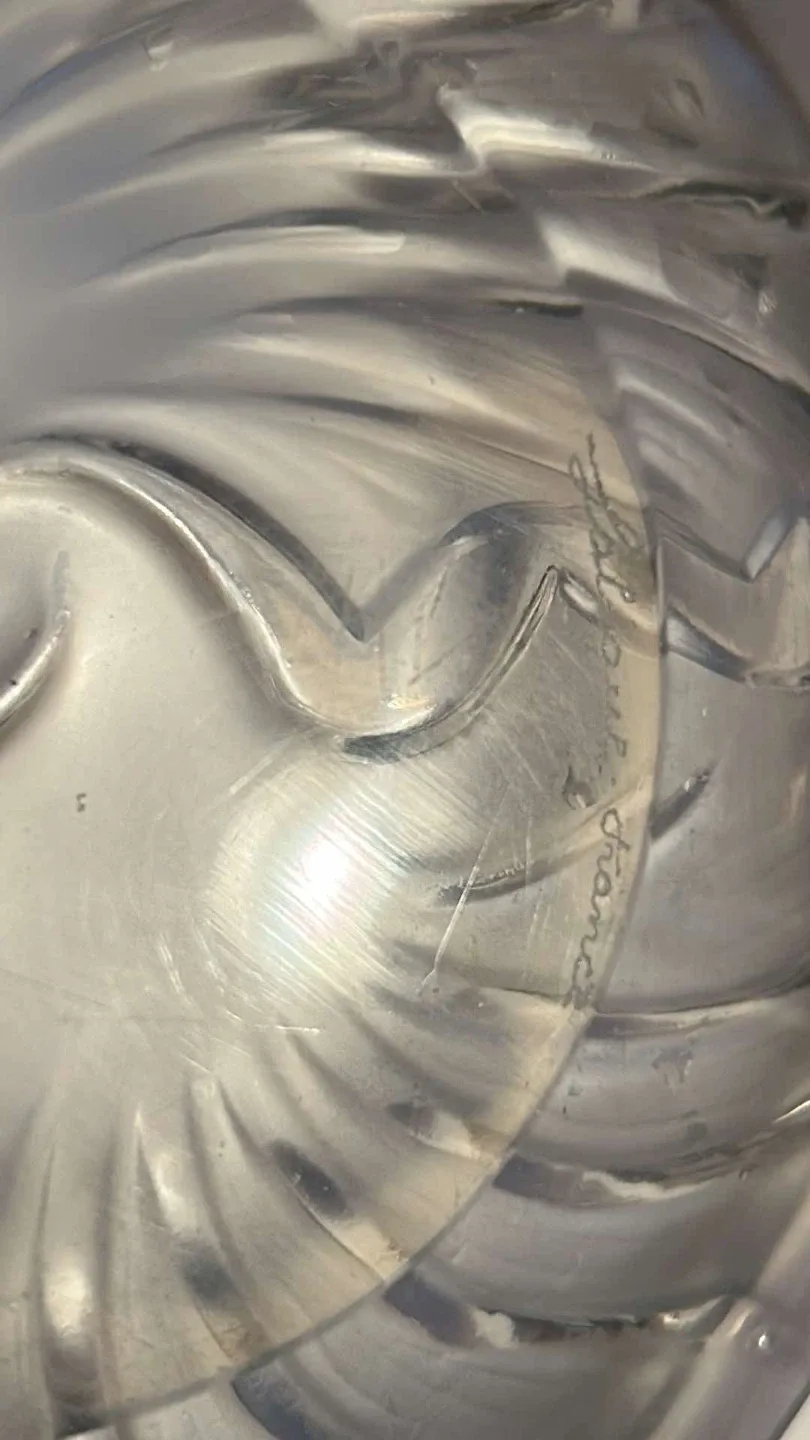 Lalique France Art Glass Bowl image indicator(8)