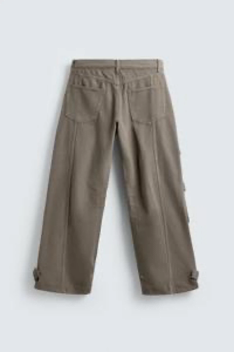 Mango Olive Green Pants