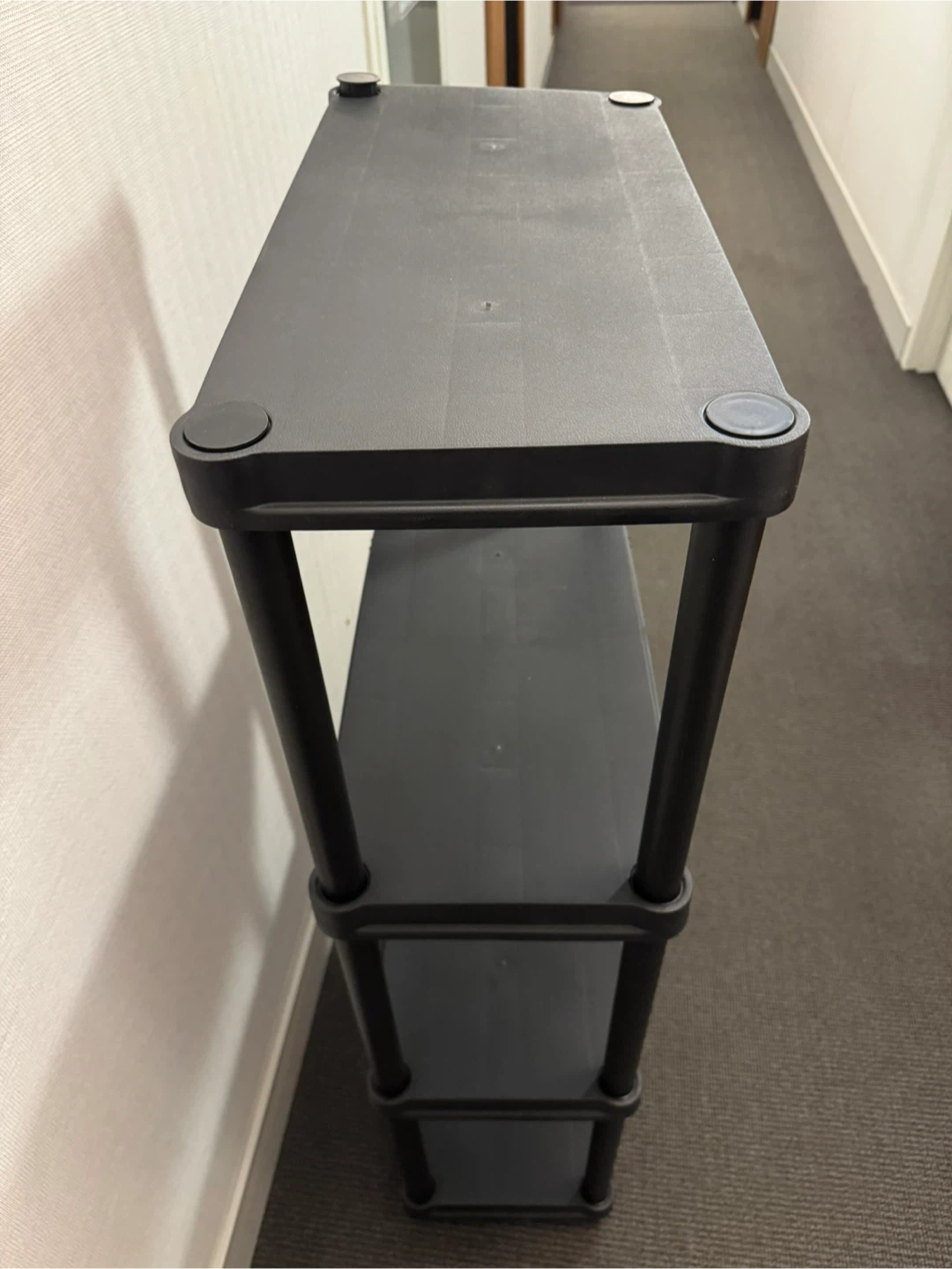 4-Tier Plastic Shelf - photo 2