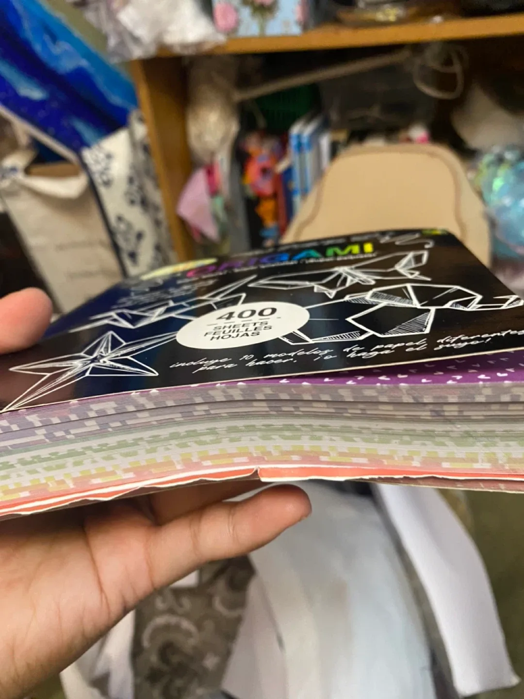 Crafts Origami Super Stack - 400 Sheets image indicator(2)