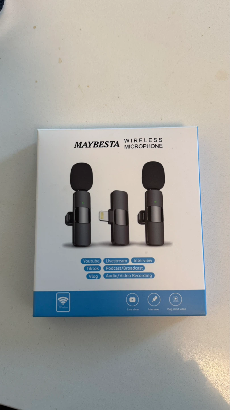 MAYBESTA Wireless Microphone - New in Box!