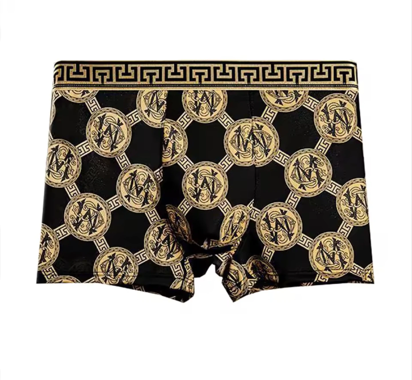 IQMK KEJIANG Men's Boxer Briefs - Black & Gold - photo 3