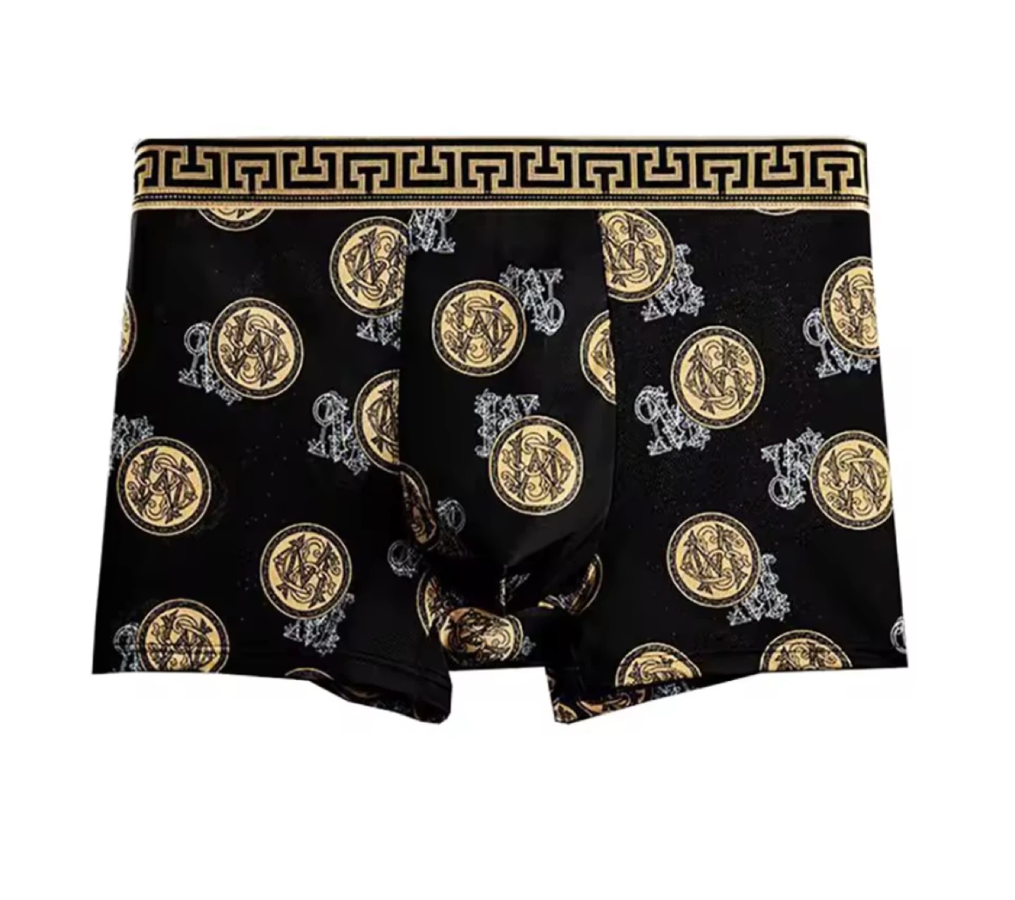 IQMK KEJIANG Men's Boxer Briefs - Black & Gold - photo 5