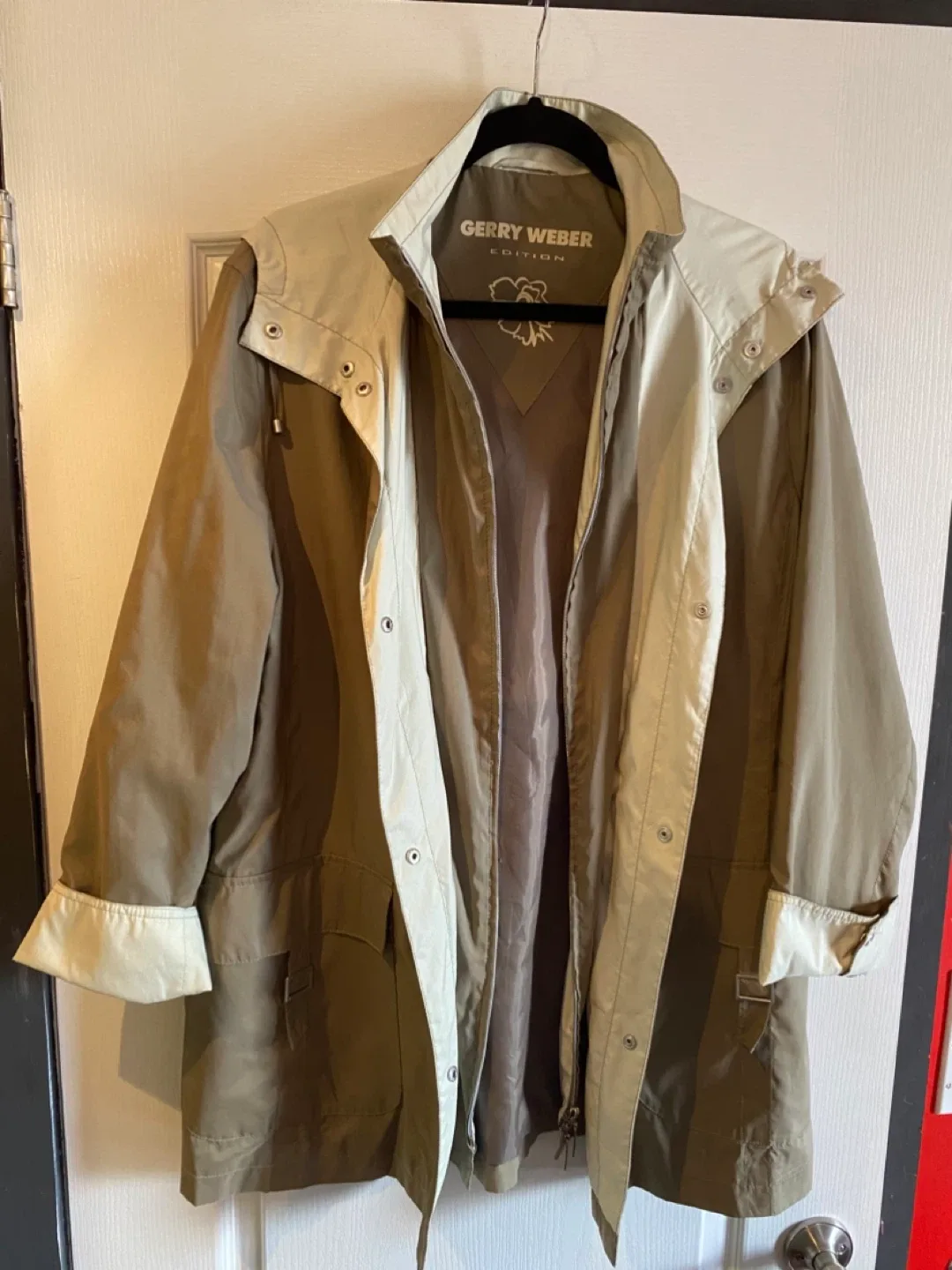 Gerry Weber Edition Beige Rain Jacket
