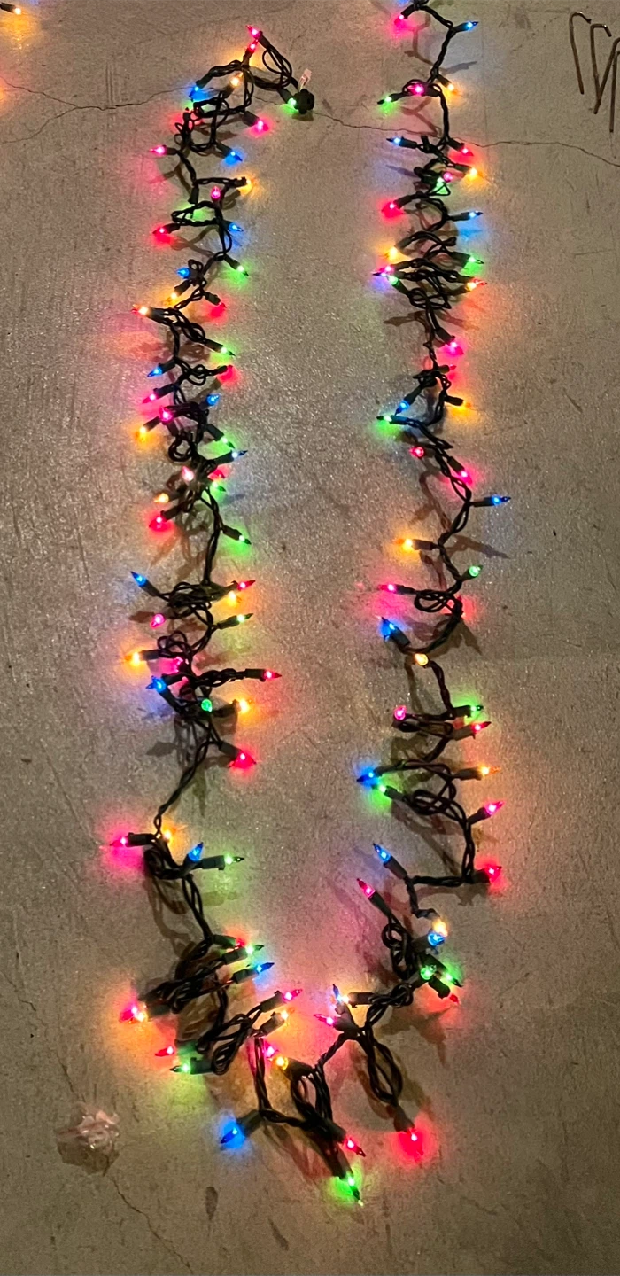 Vintage Christmas String Lights - photo 2
