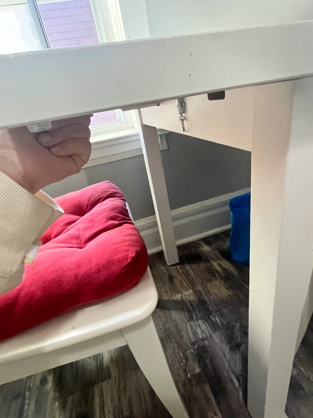 IKEA Extendable Dining Table with 2 Chairs - photo 5