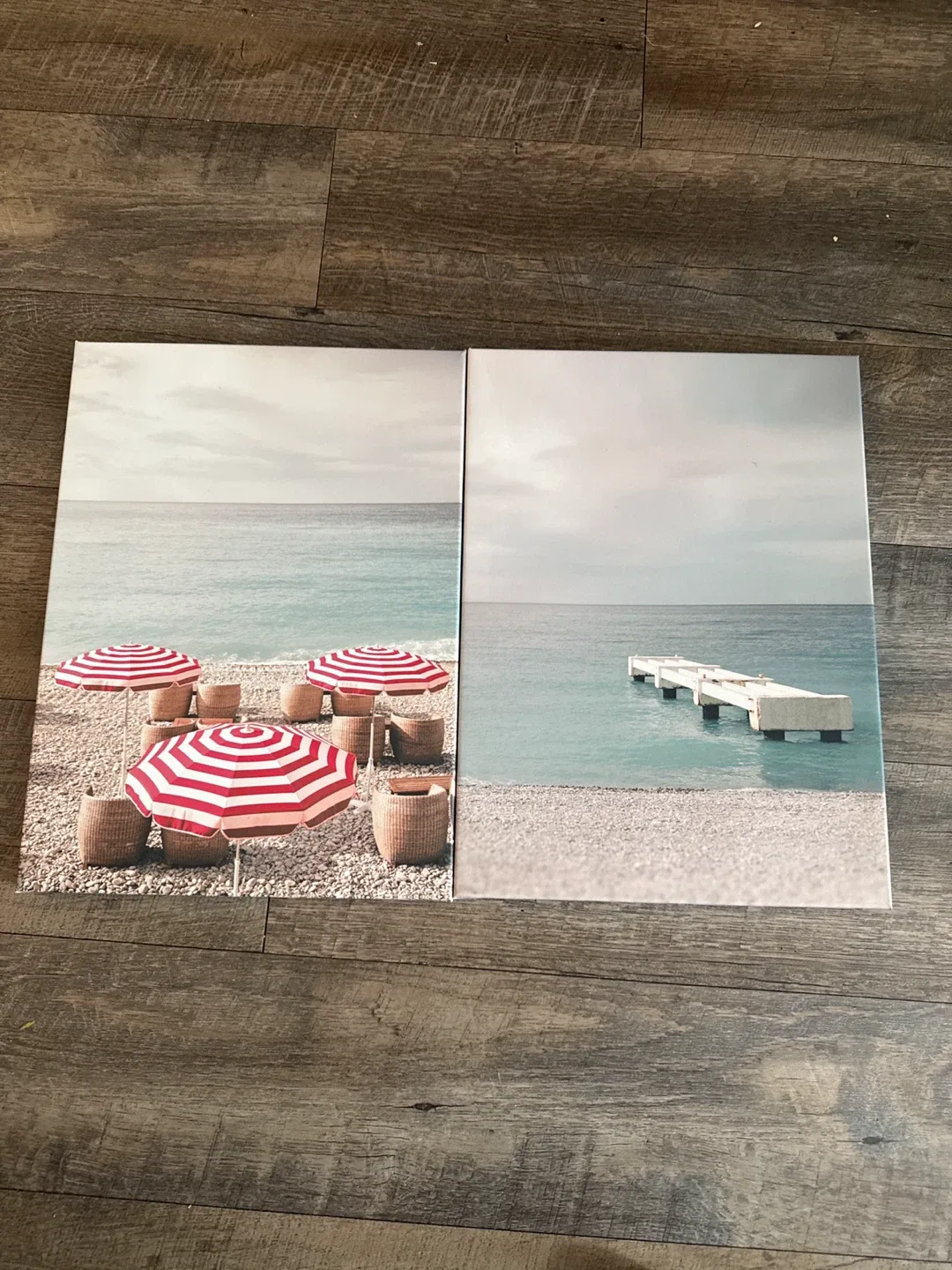 Beach Scene Canvas Prints