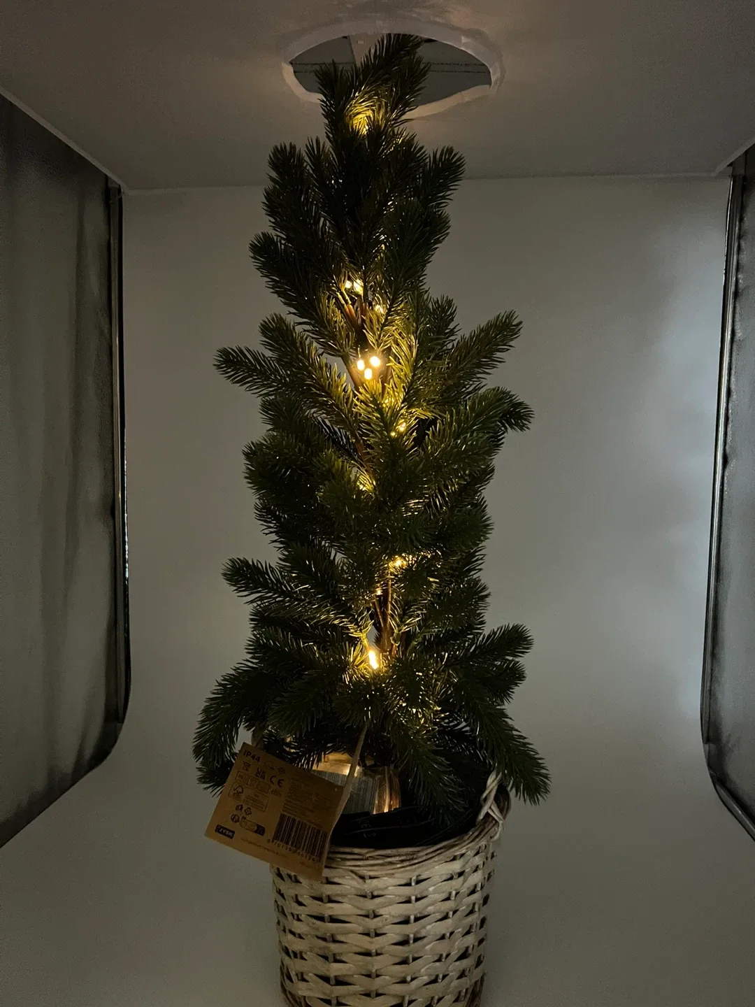JYSK GRANE 75 cm Artificial Fir Tree with Warm LED Lights