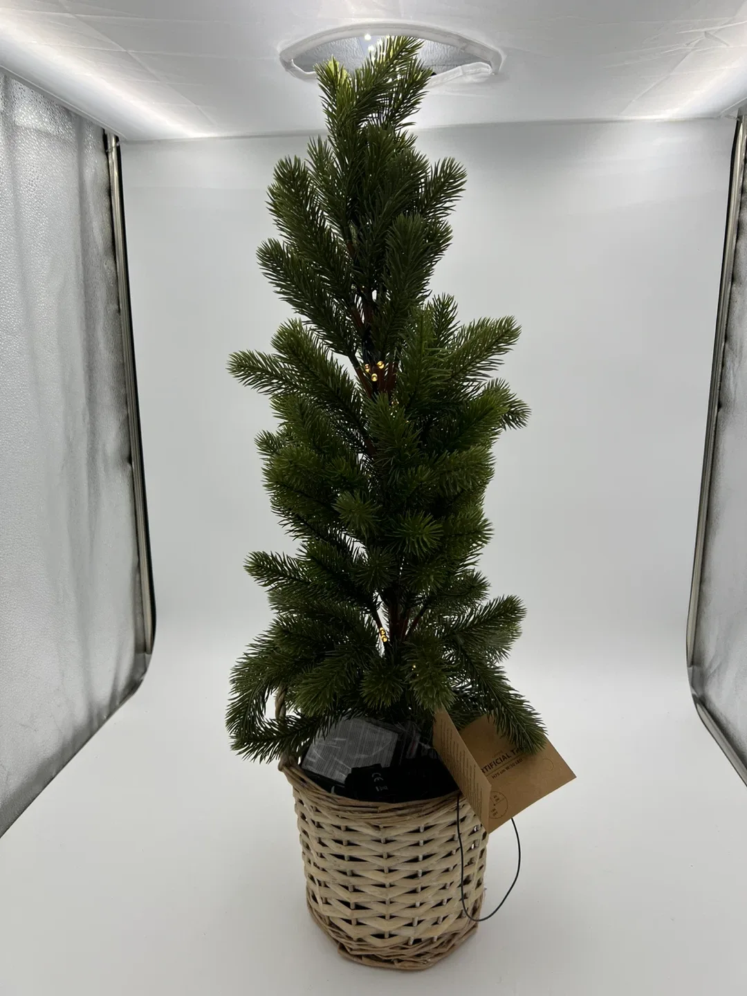 JYSK GRANE 75 cm Artificial Fir Tree with Warm LED Lights image indicator(3)