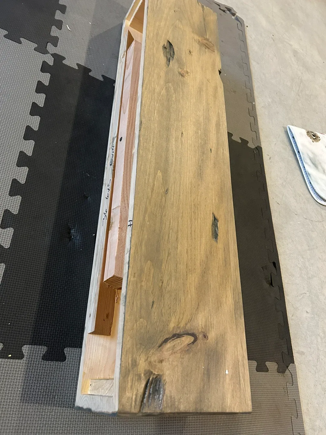 Rustic wood mantle image indicator(7)