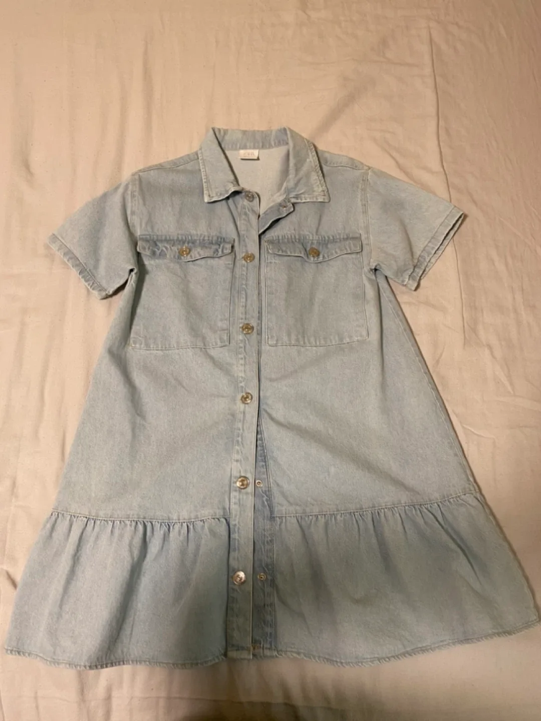 Zara Denim Dress - Size 13-14 thumbnail