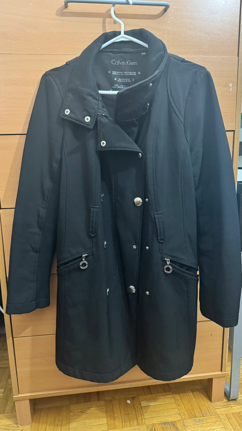 Calvin Klein Black Coat