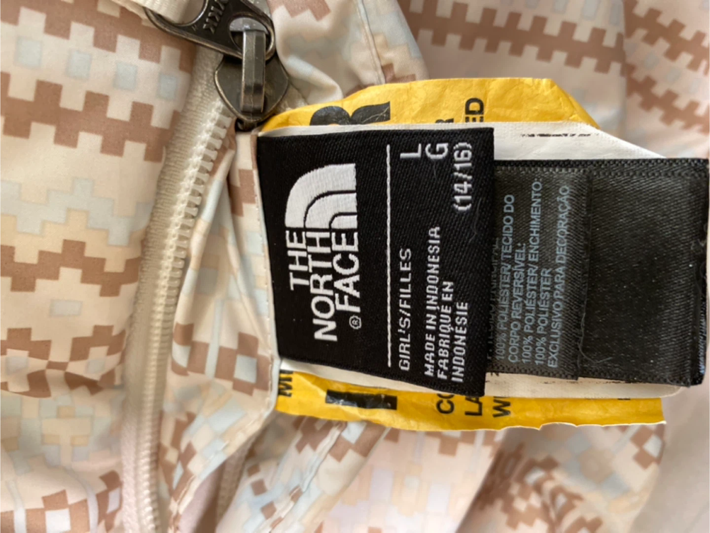 The North Face Girls' Reversible Jacket - Size L (14/16) - photo 5