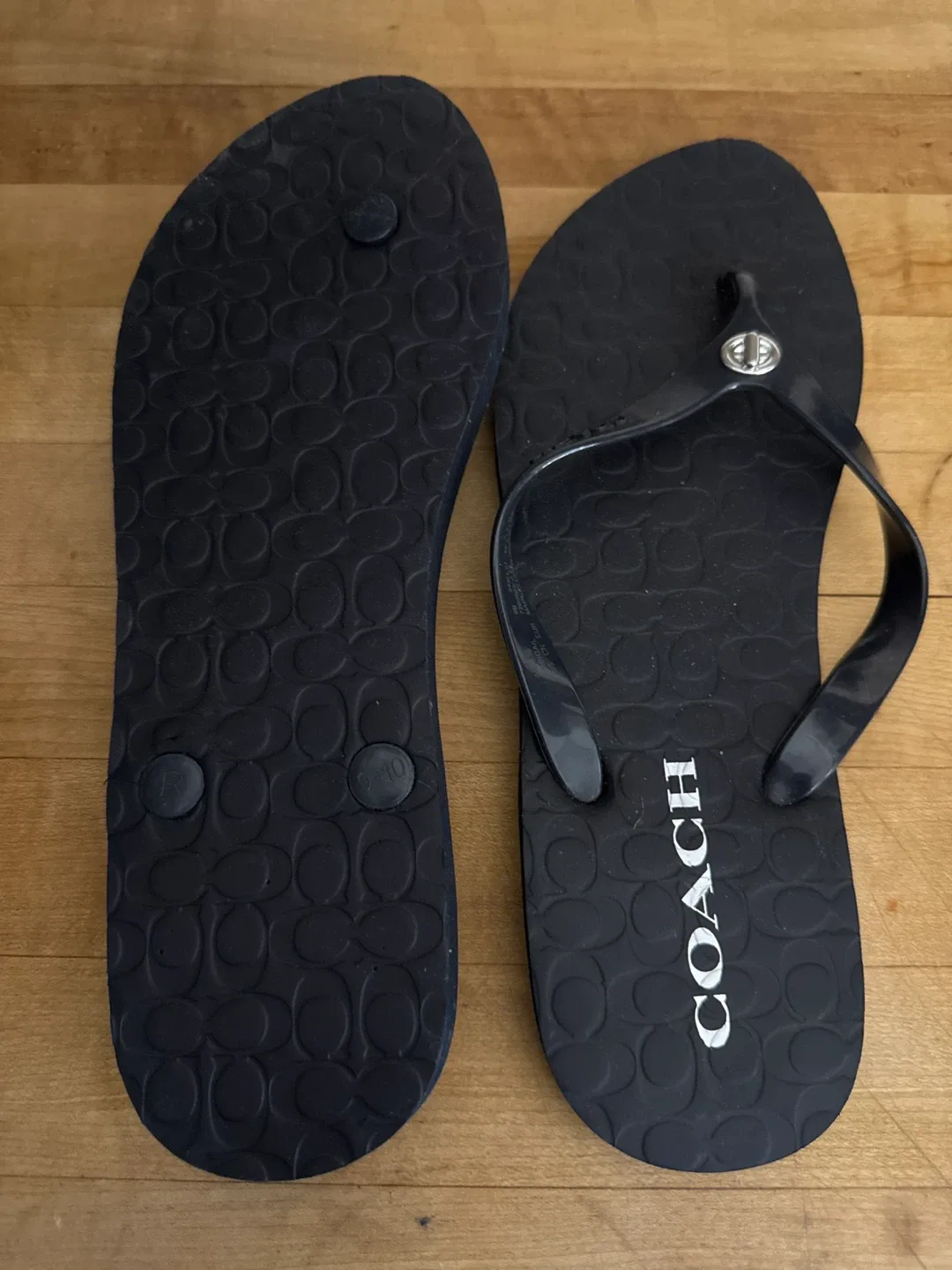 Coach Flip Flops - Size 9/10