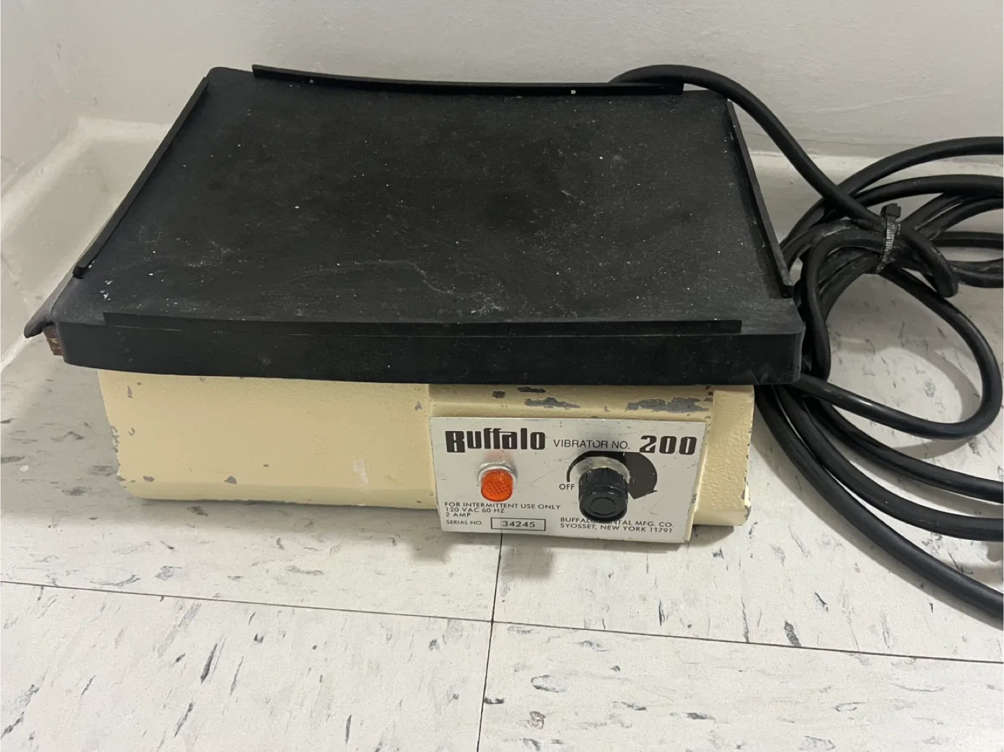 Buffalo Vibrator No. 200 Dental Lab Equipment image indicator(3)