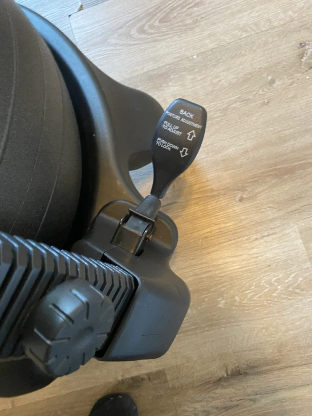 Gaiam Ultimate Balance Ball Chair - Black image indicator(3)