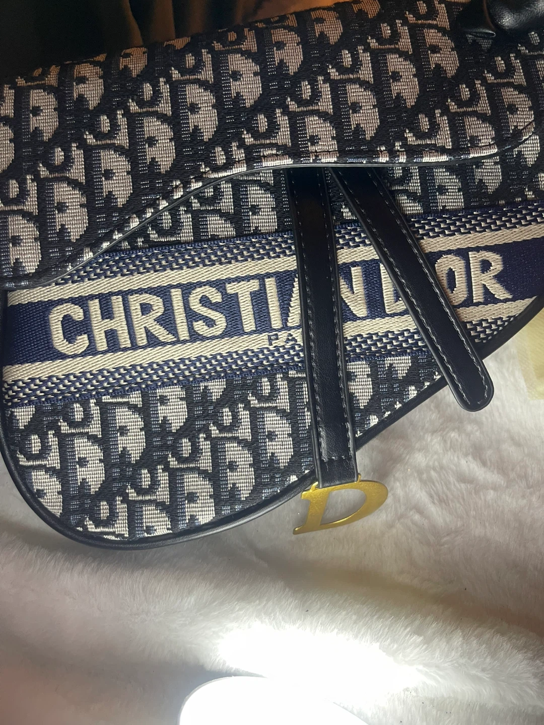 Dark blue  Saddle Bag