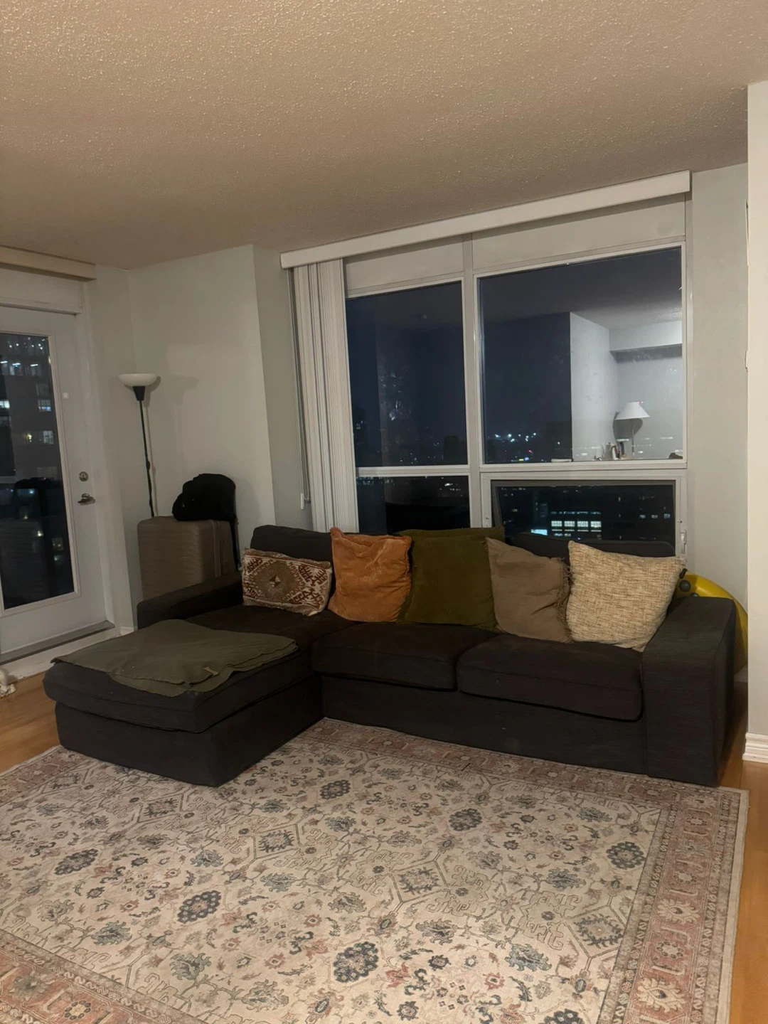 Sectional Sofa with Chaise - Anthracite