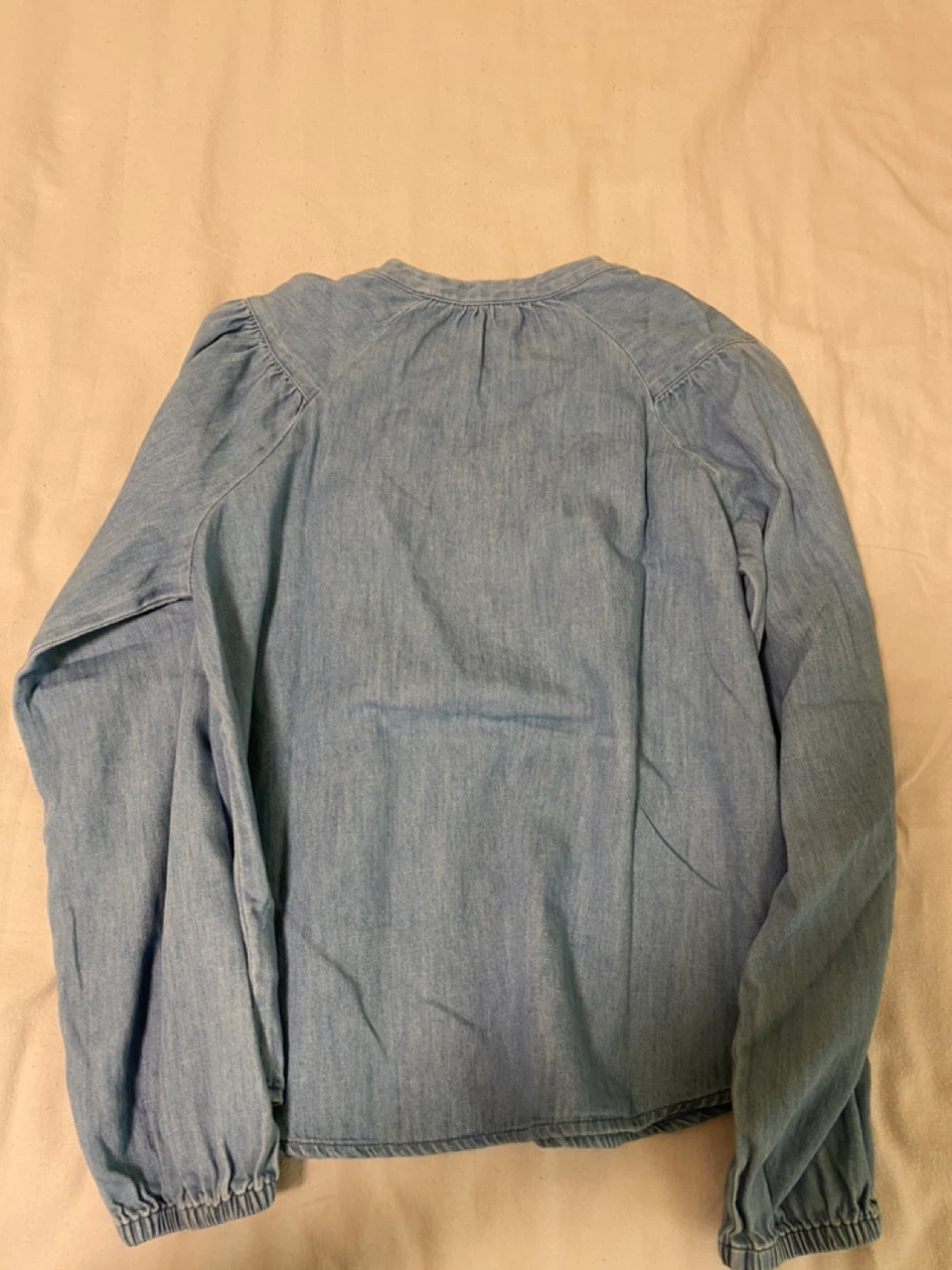 Old Navy Girls' Light Blue Denim Top - XL (14-16) - photo 2