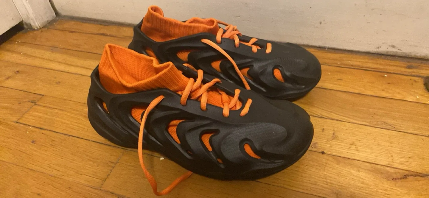 Adidas AdiFOM Q Black/Orange Size 8 image indicator(2)