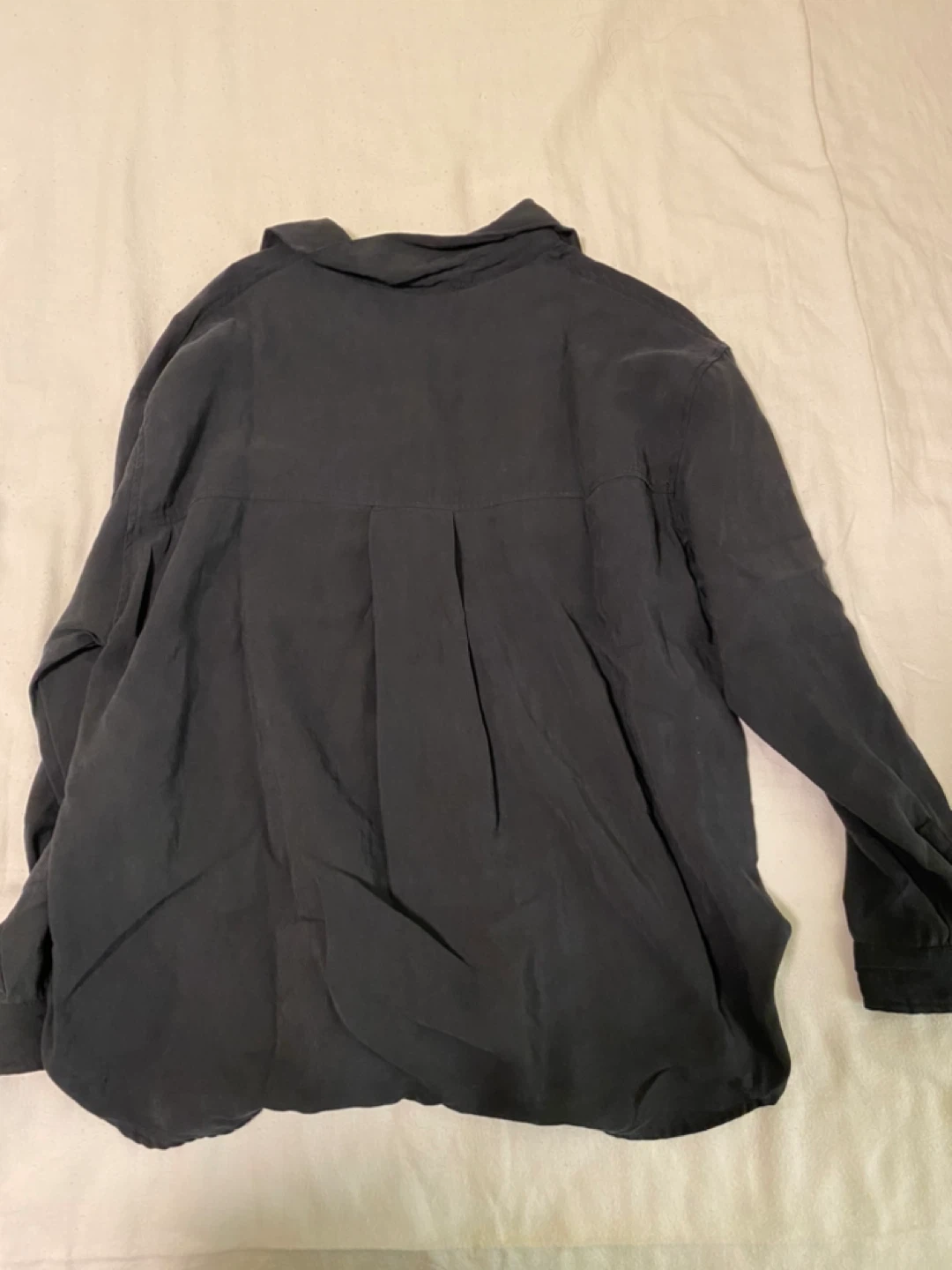 Zara Black Girls Button-Up Shirt (Size 13-14) - photo 2