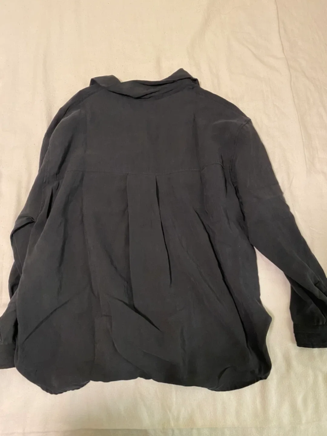 Zara Black Girls Button-Up Shirt (Size 13-14) image indicator(2)