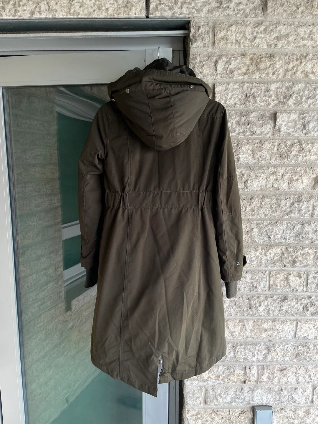 Olive Green Winter Parka image indicator(2)