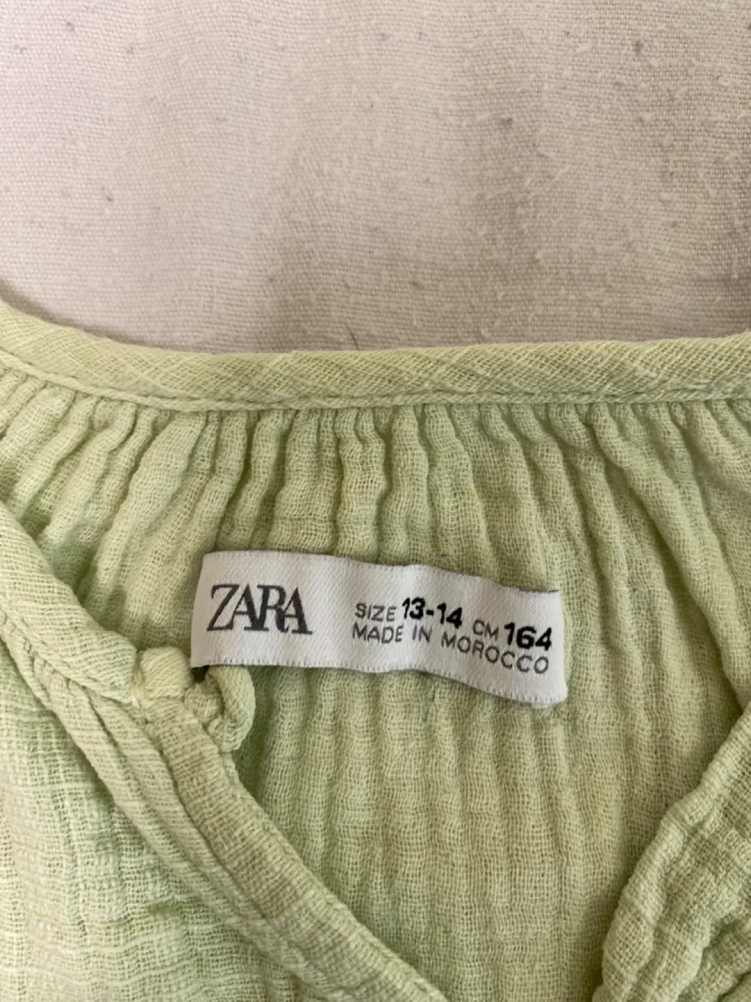 Zara Girls Blouse - Size 13-14 image indicator(4)
