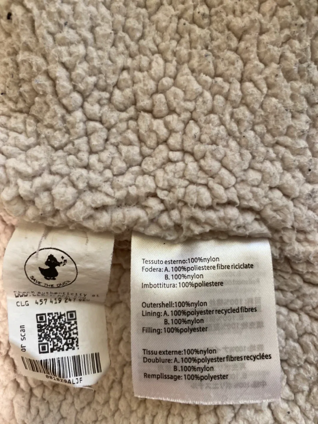 Save The Duck Puffer Girls Jacket, Size 14Yr. image indicator(3)