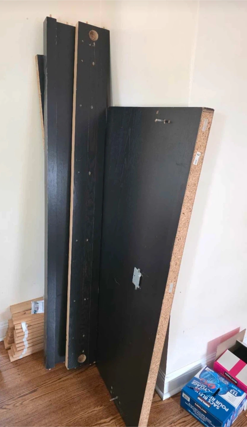 IKEA Malm Black Bed Frame - Double Size