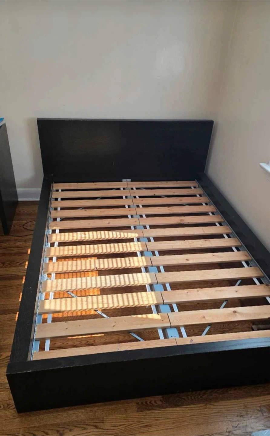 IKEA Malm Black Bed Frame - Double Size - photo 2