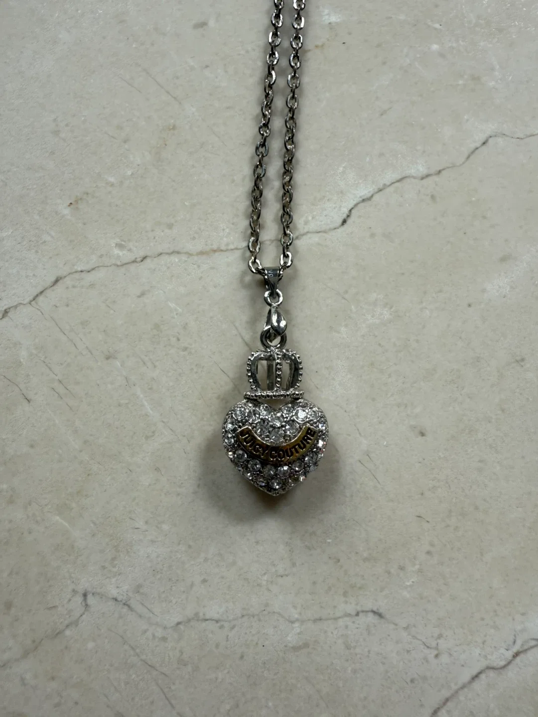 Juicy Couture Heart Crown Necklace image indicator(2)