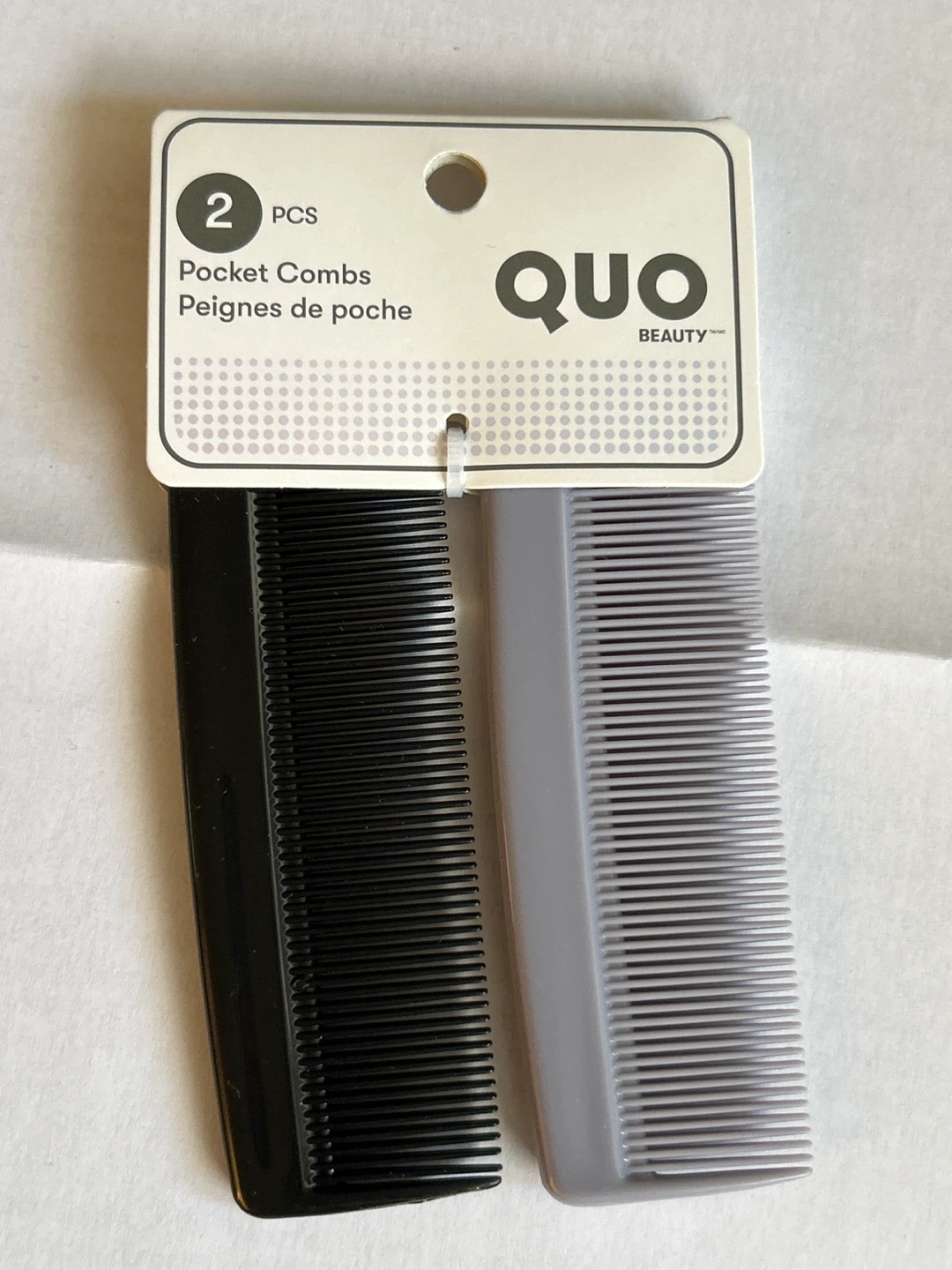 Quo Beauty Pocket Combs - 2 Pack - Brand New