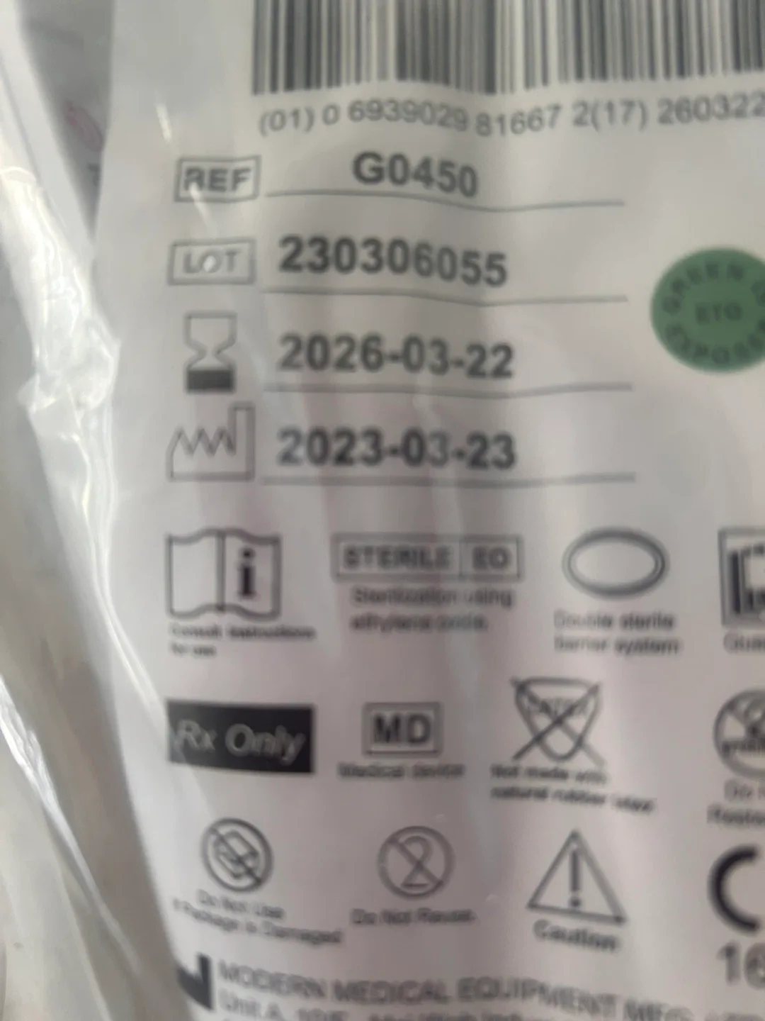 Guardian G0450 Disposable Smoke Evacuation Pencil image indicator(5)