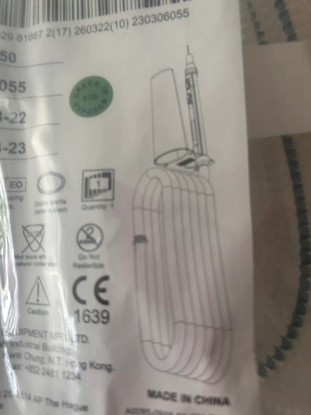 Guardian G0450 Disposable Smoke Evacuation Pencil image indicator(2)