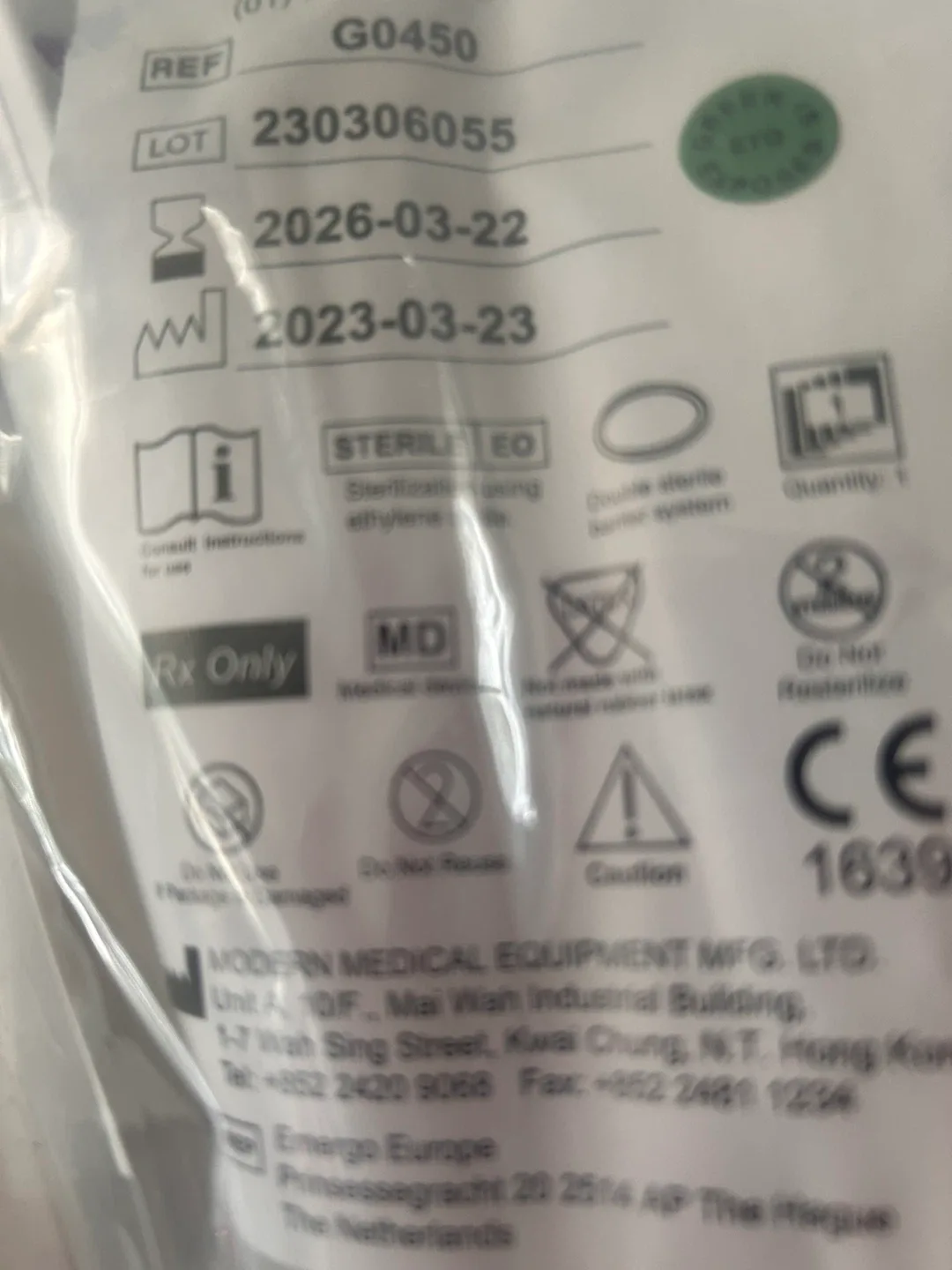 Guardian G0450 Disposable Smoke Evacuation Pencil image indicator(3)