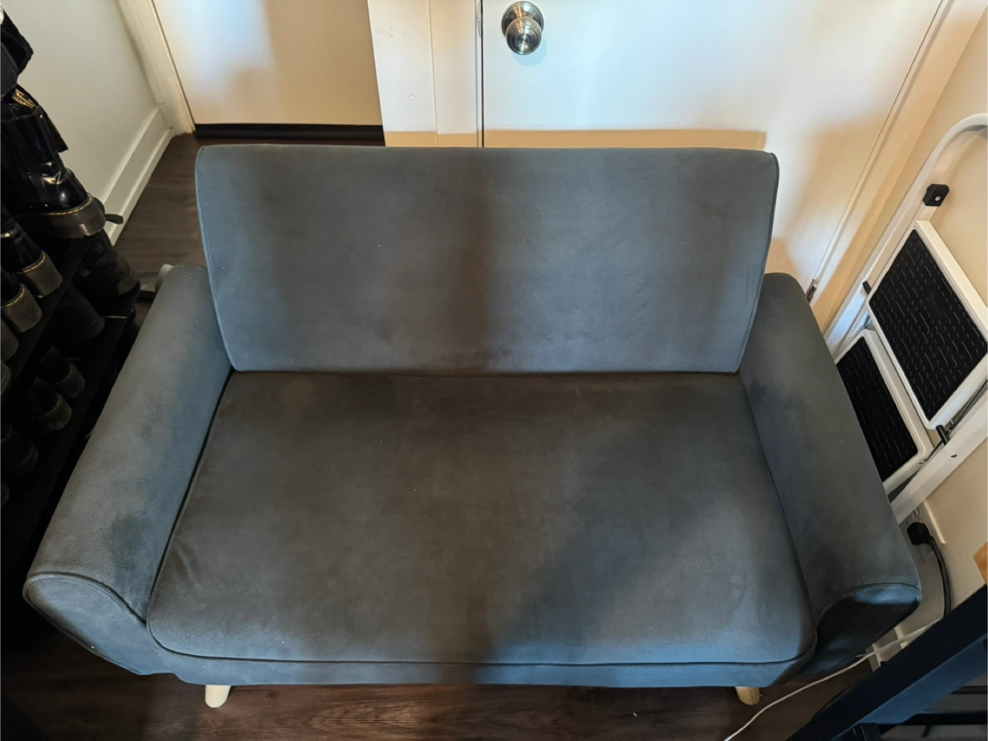 Free small loveseat sofa - Gray 47” - photo 2