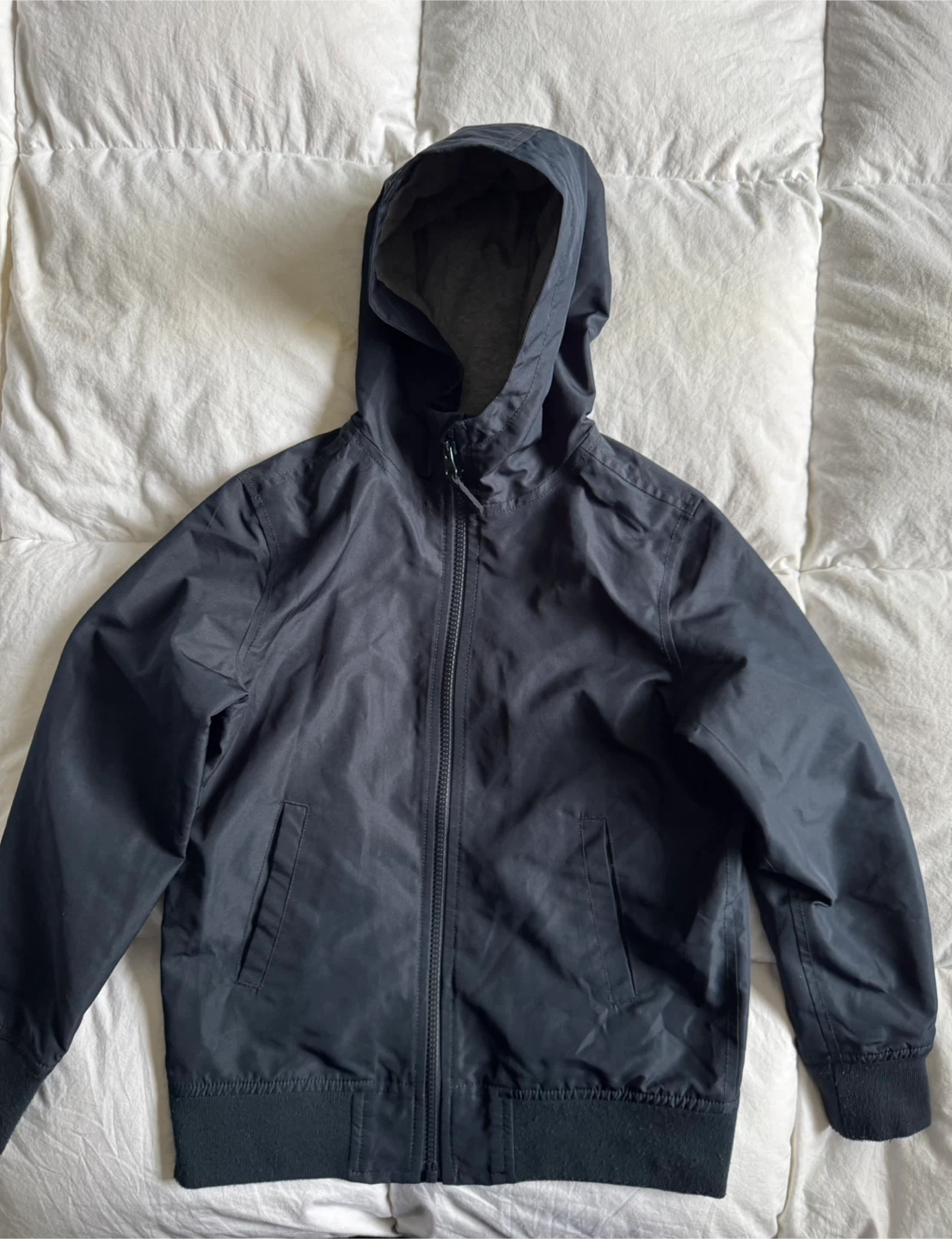 The Children's Place Navy Blue Jacket size 7/8
