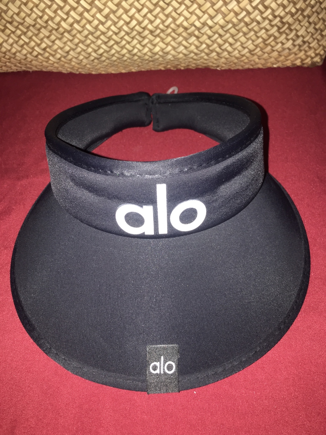 ALO Black Visor - New with Tags