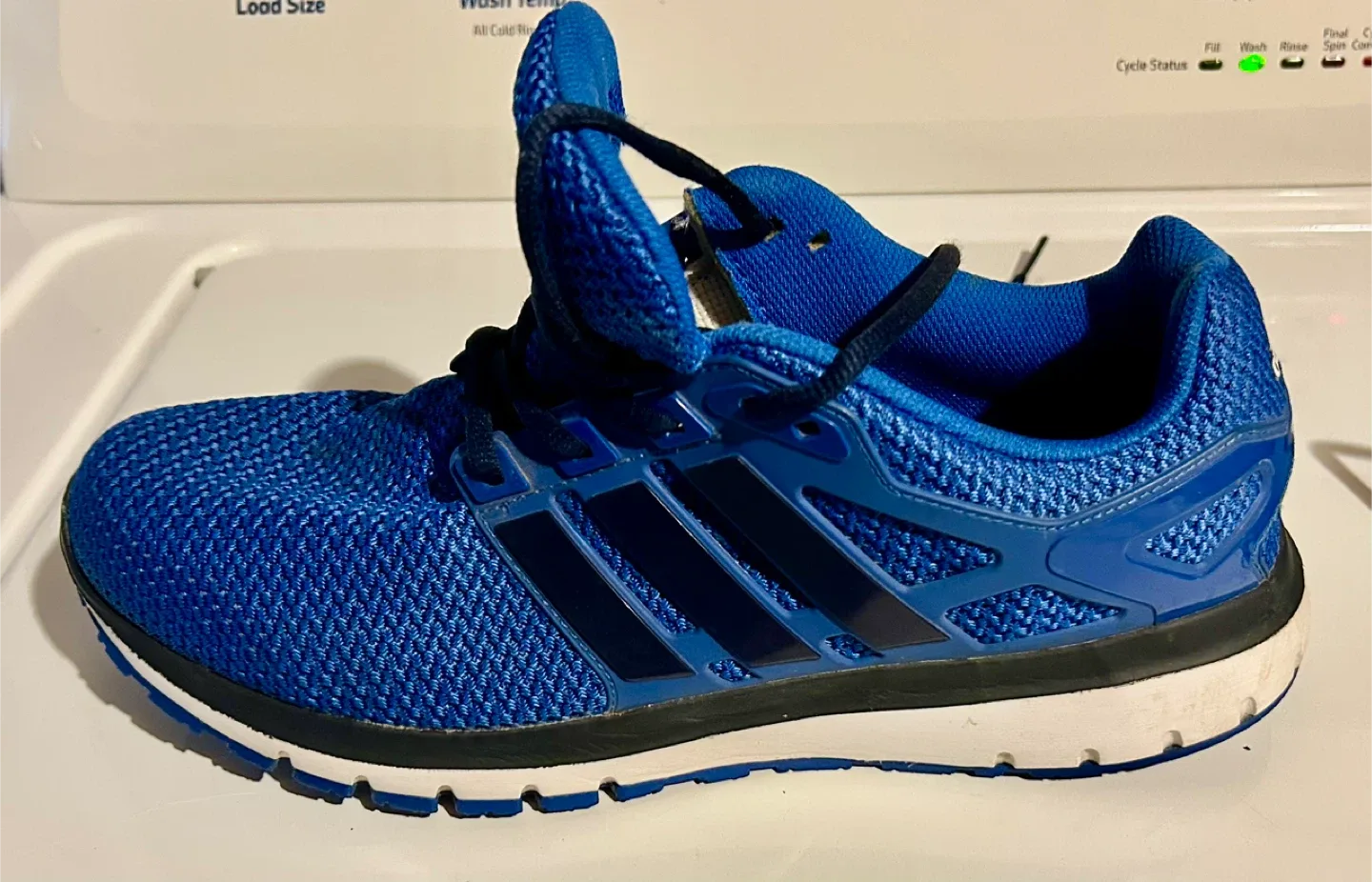 Blue Adidas Sneakers, Men’s, Size 9.5 image indicator(2)