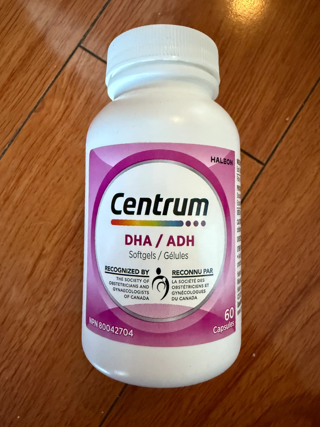 SEALED. NEW Centrum DHA/ADH Softgels, 60 Capsules