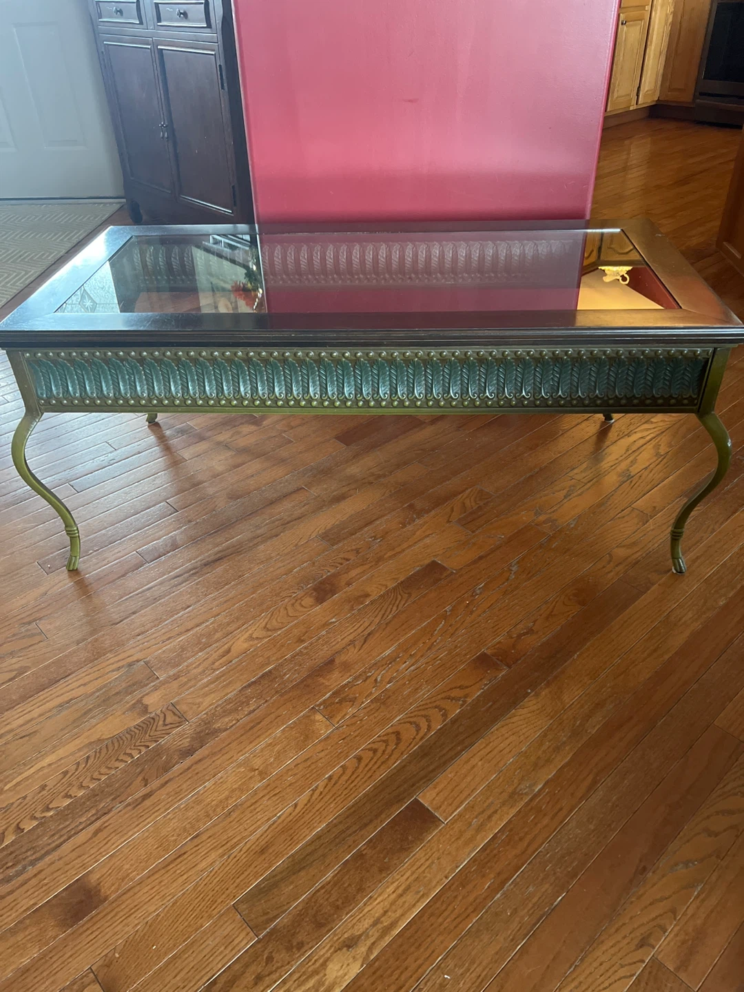 Glass Top Coffee Table