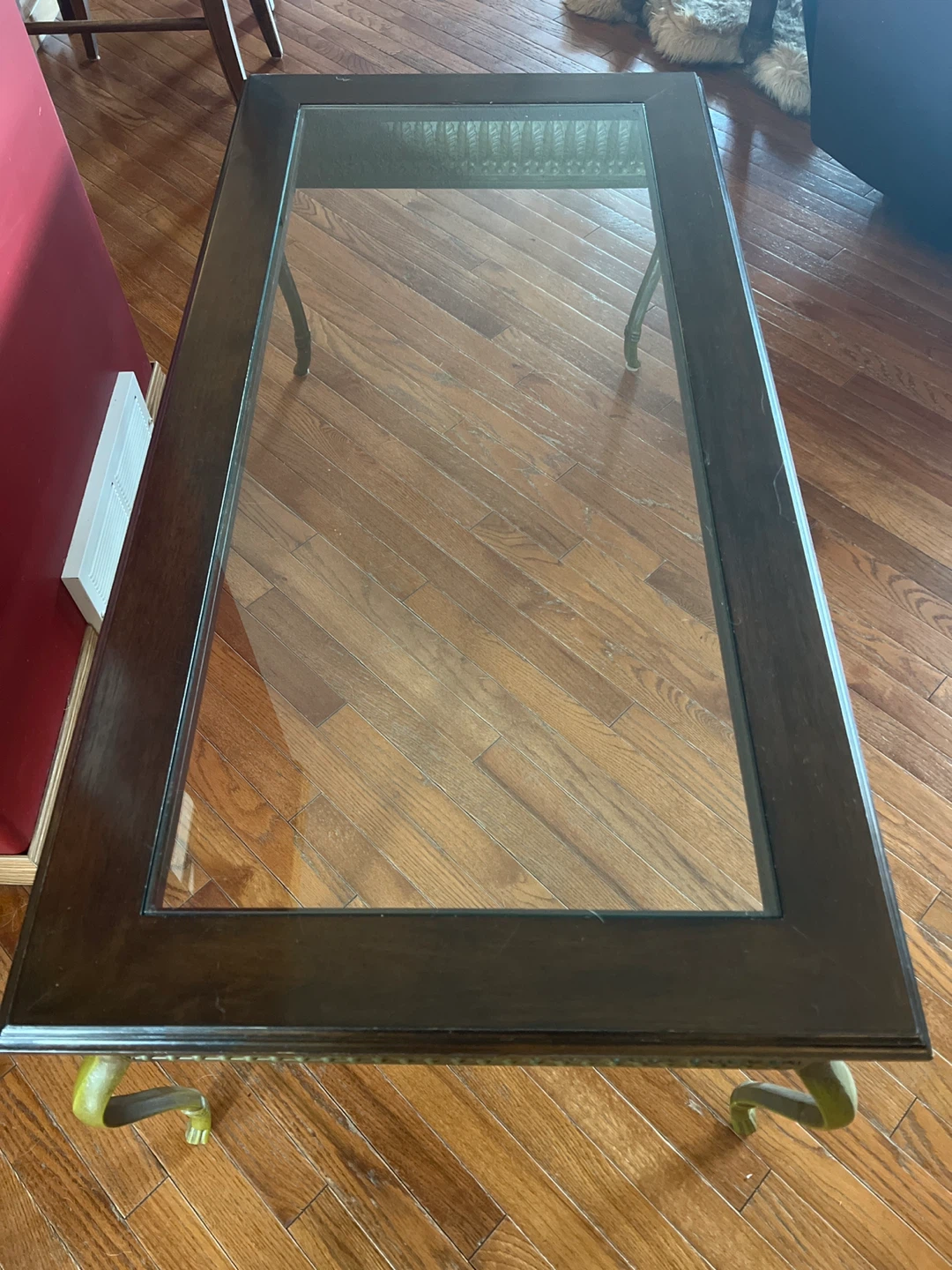 Glass Top Coffee Table - photo 2