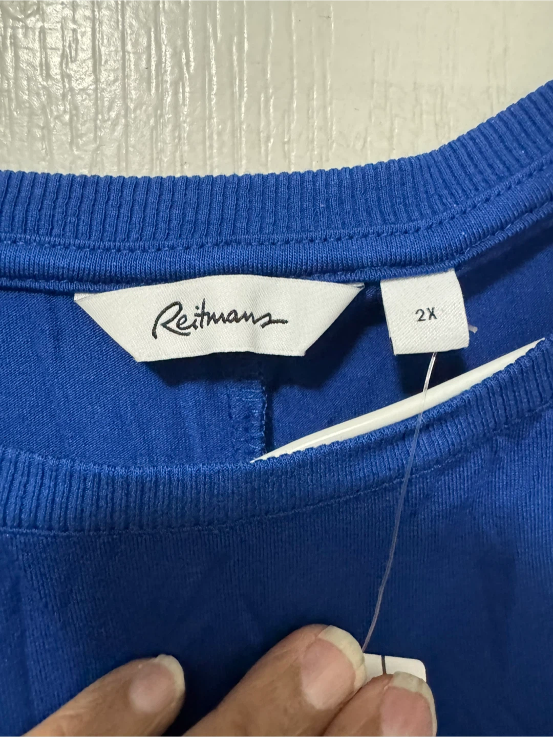 Reitmans Blue Pullover - Size 2X - photo 2