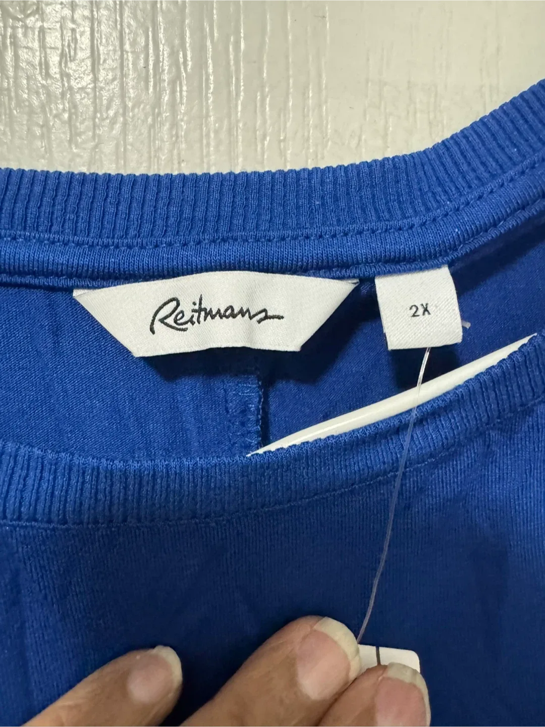 Reitmans Blue Pullover - Size 2X image indicator(2)