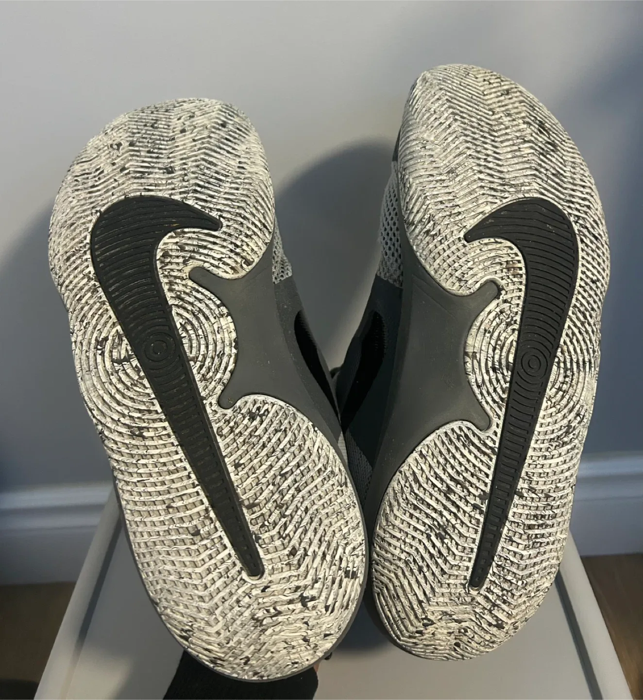 Nike High-Top Athletic Shoes - Grey image indicator(4)